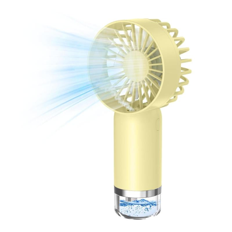 Handheld Misting Fan, USB Rechargeable Handheld Spray Fan, Portable Handheld Spray Fan, Portable Fan for Home, Office, Travel, Outdoor, Back to School Gifts