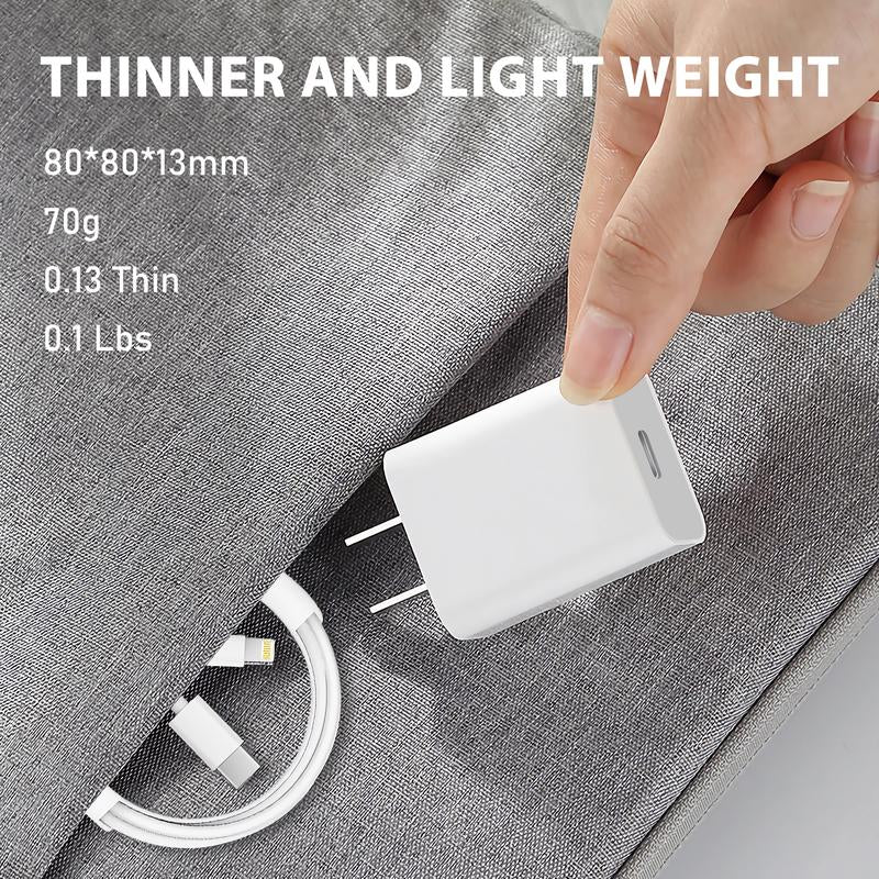 4Pcs 20W Fast Charger with 6FT USBC to Lightning Cable for Iphone, Super Fast USB C Charger and Cord for Iphone 14/14 Plus/14 Pro Max, 13/12/11 so On
